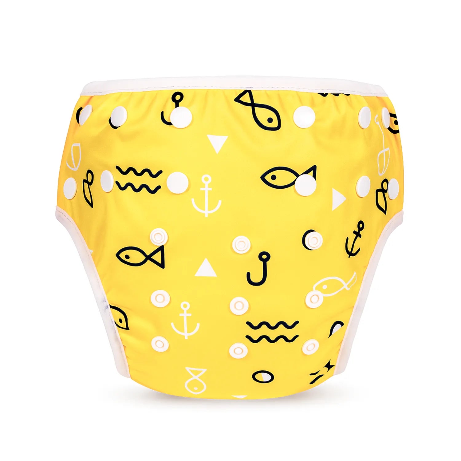 Pañal Natación Happy Flute Pez Amarillo