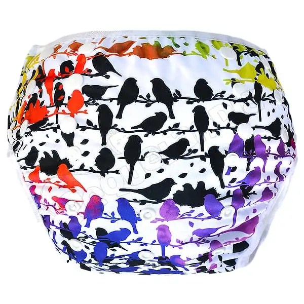 Pañal Natación large Catitas Colores