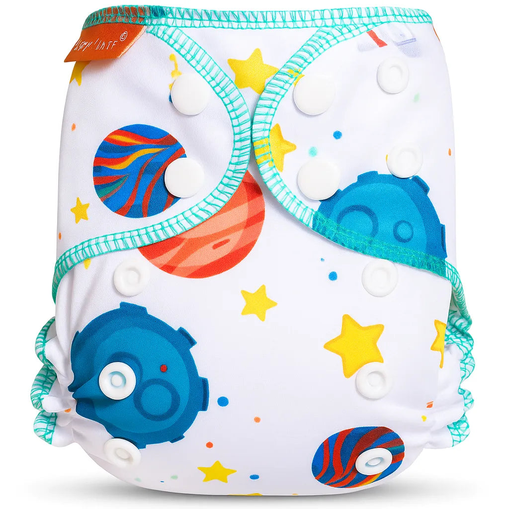 Pañal Recién Nacido Happy Flute Espacial