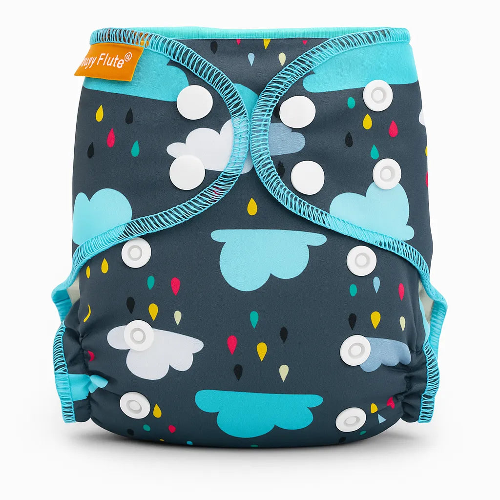 Pañal Recién Nacido Happy Flute Nubes