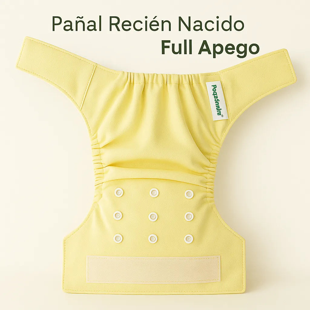 Pañal Recién Nacido Velcro Abejitas