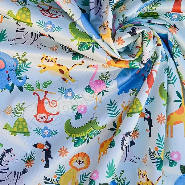 Tela PUL diseño Selva Paraiso