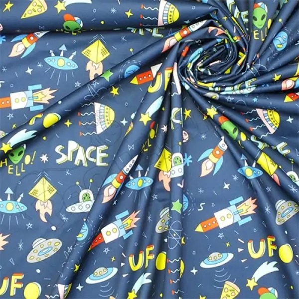 Tela PUL diseño Ufo