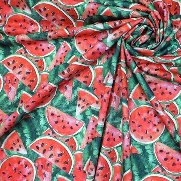 Tela PUL diseño Sandia Tropical