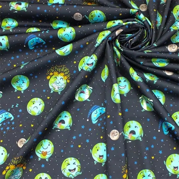 Tela PUL diseño Madre Tierra