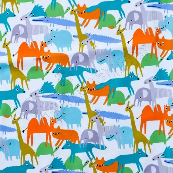 Tela PUL diseño Camellos Y Amigos