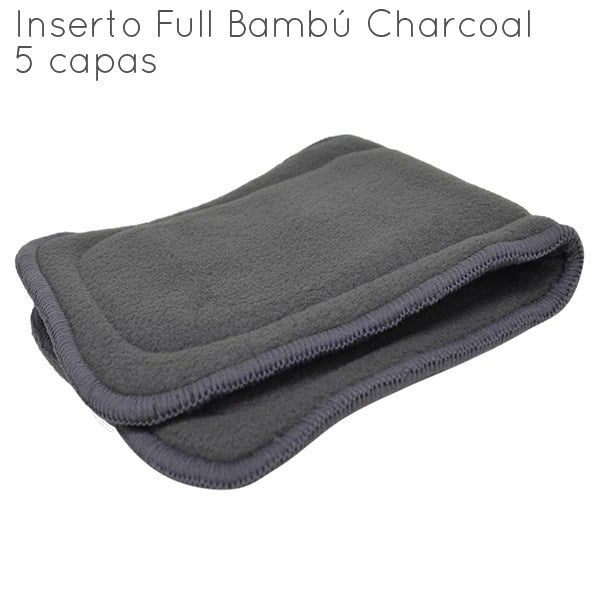 Inserto Bambú Charcoal Full 5 capas
