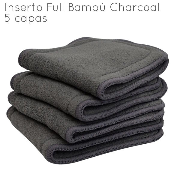 Inserto Bambú Charcoal Full 5 capas