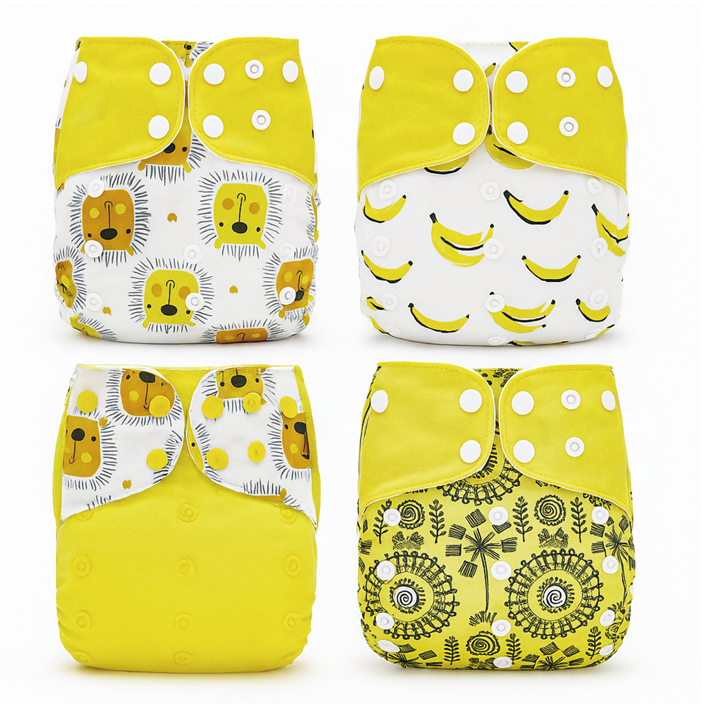 Pack 4 Pañales Happy Flute Leones – Unitalla