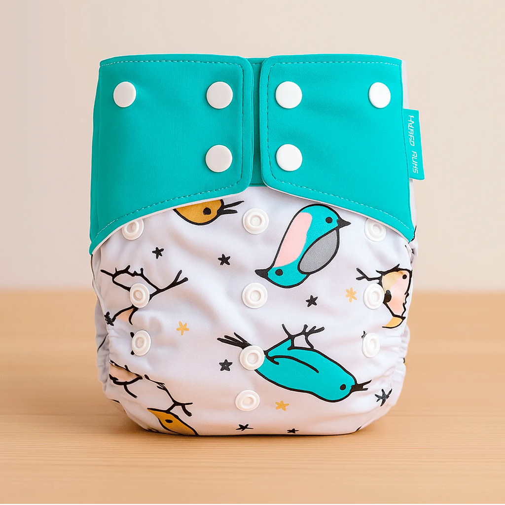 Pañal ecológico Happy Flute con barrera simple – Pack Baby Shower en oferta Pequelandia