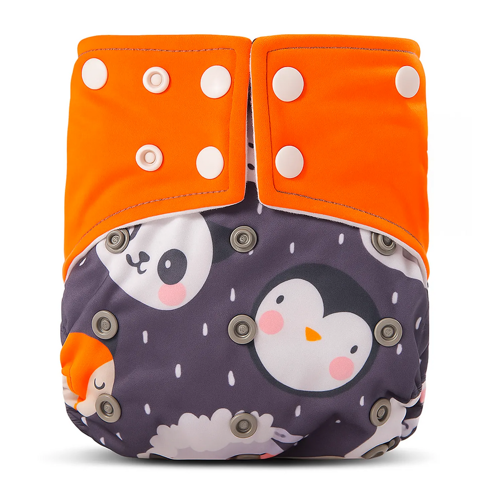 Pañal Barrera Simple Happy Flute Carita De Animales