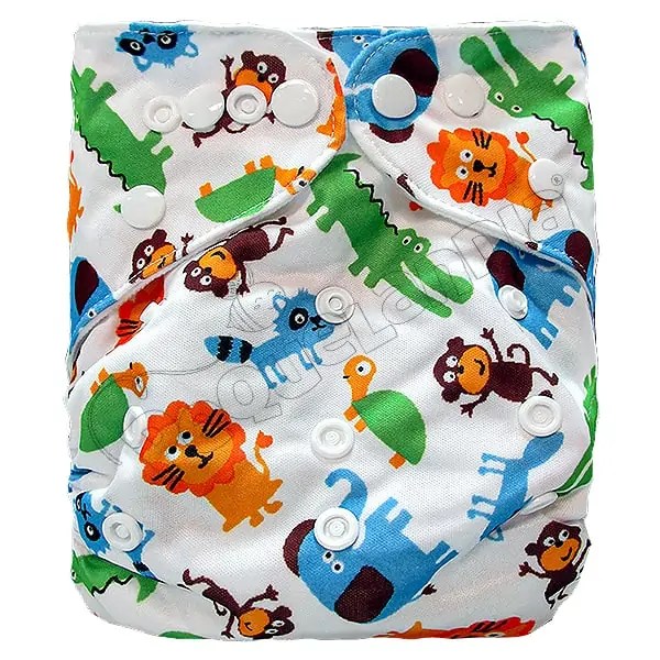 Pañal de Tela Ecológico – Cocodrilo Leon