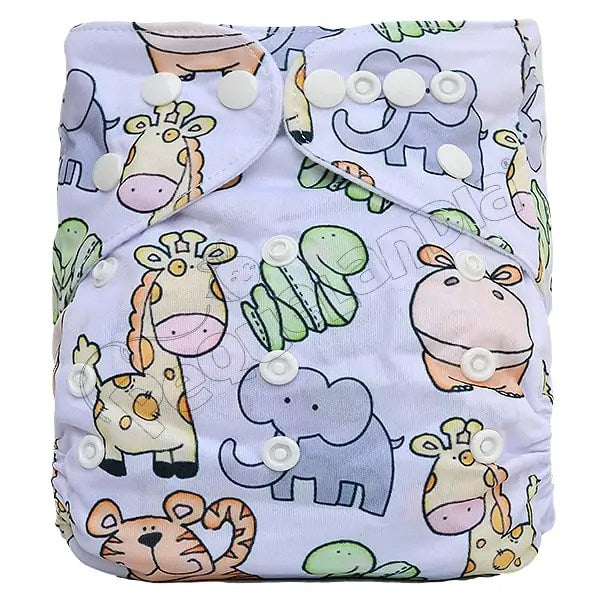 Pañal de Tela Ecológico – Tigre Jirafa