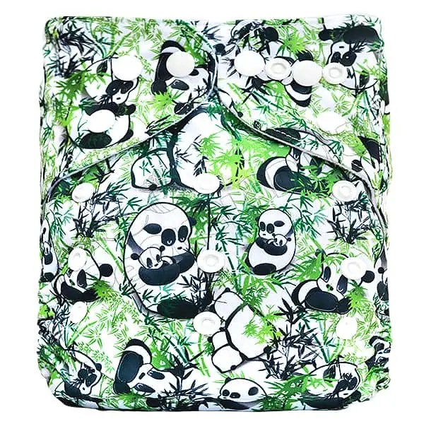 Pañal de Tela Ecológico – Oso Panda