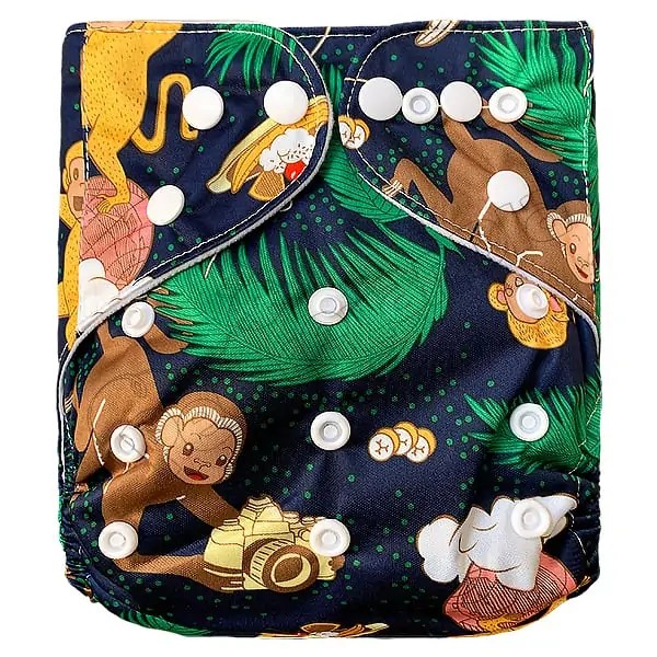 Pañal de Tela Ecológico – Monito Viajero