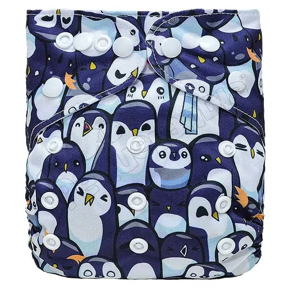 Pañal de Tela Ecológico – Pinguinos