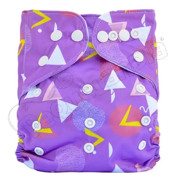 Pañal de Tela Ecológico – Figuras Geometricas