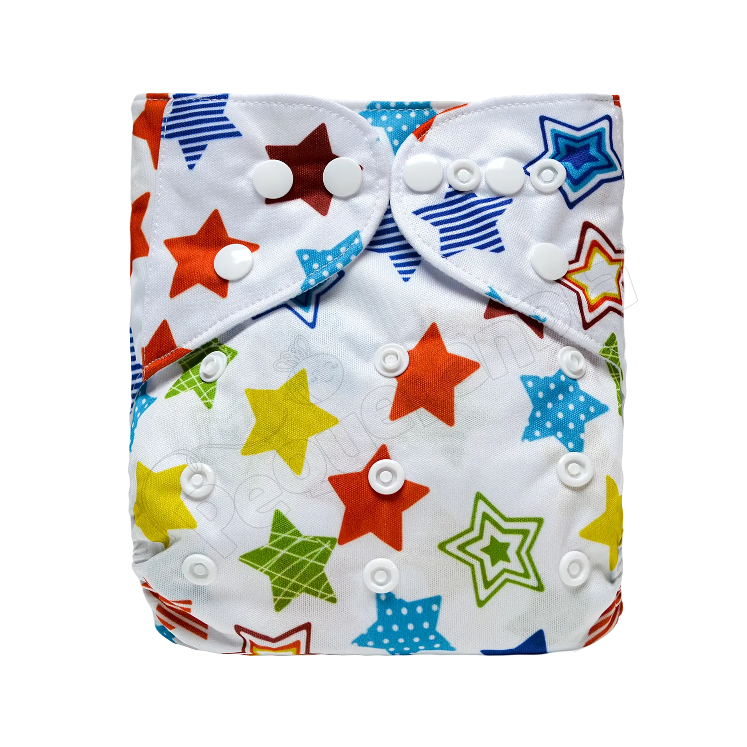Pañal de Tela Ecológico – Estrellas Colores