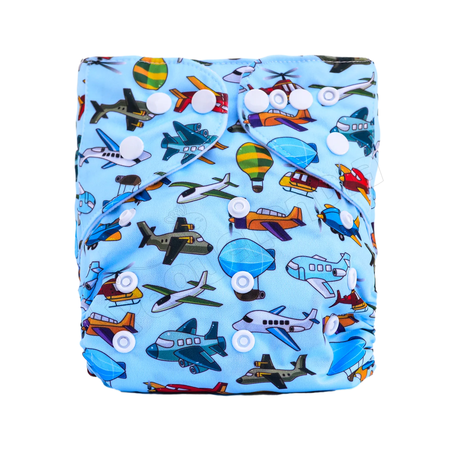 Pañal de Tela Ecológico – Aviones Colores