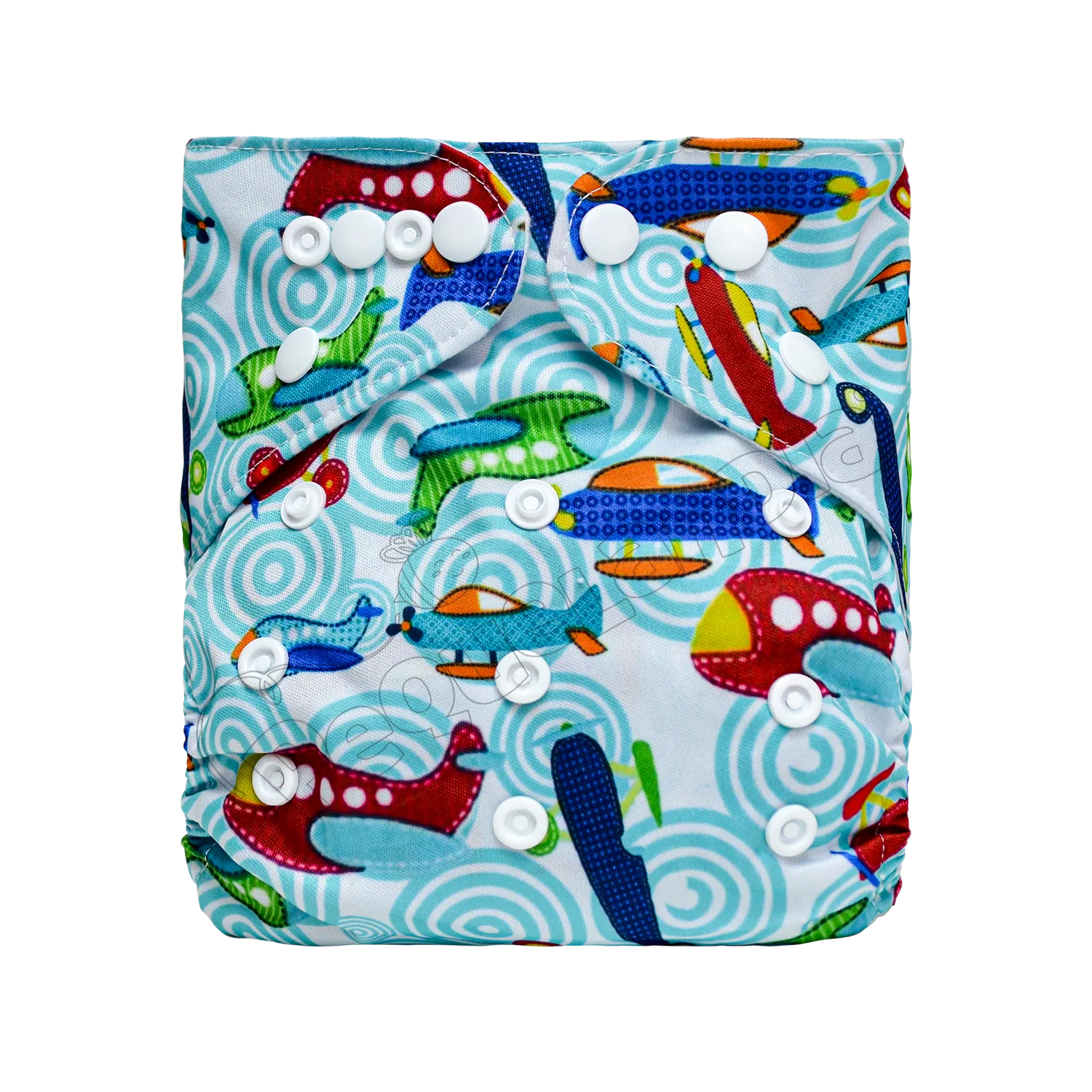 Pañal de Tela Ecológico – Aviones Diseno