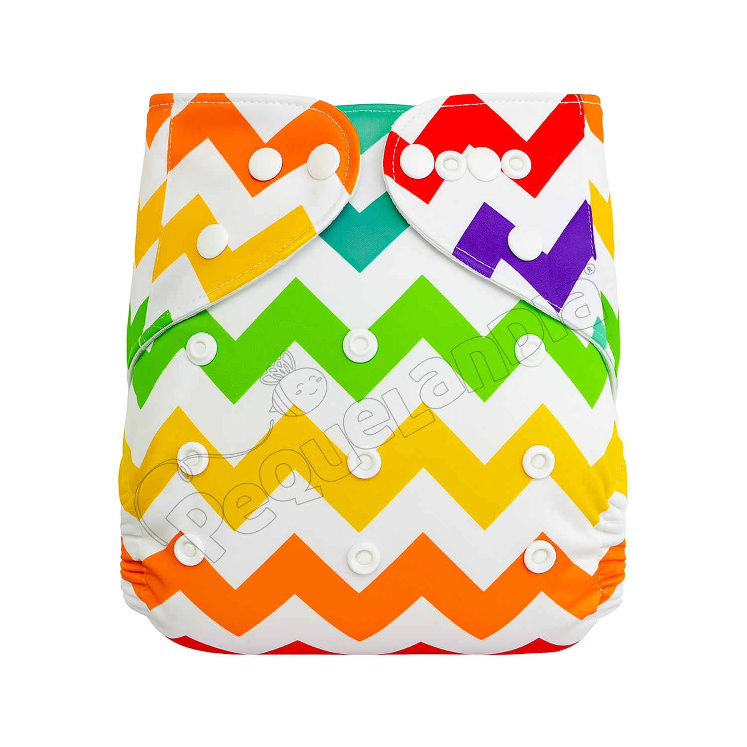 Pañal de Tela Ecológico – Zigzag Colores