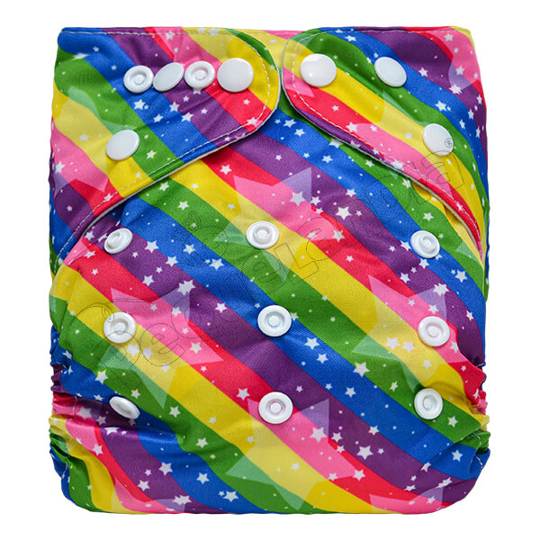 Pañal de Tela Ecológico – Arcoiris