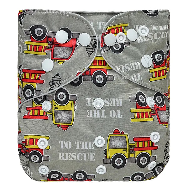 Pañal de Tela Ecológico – Rescate Fondo Gris