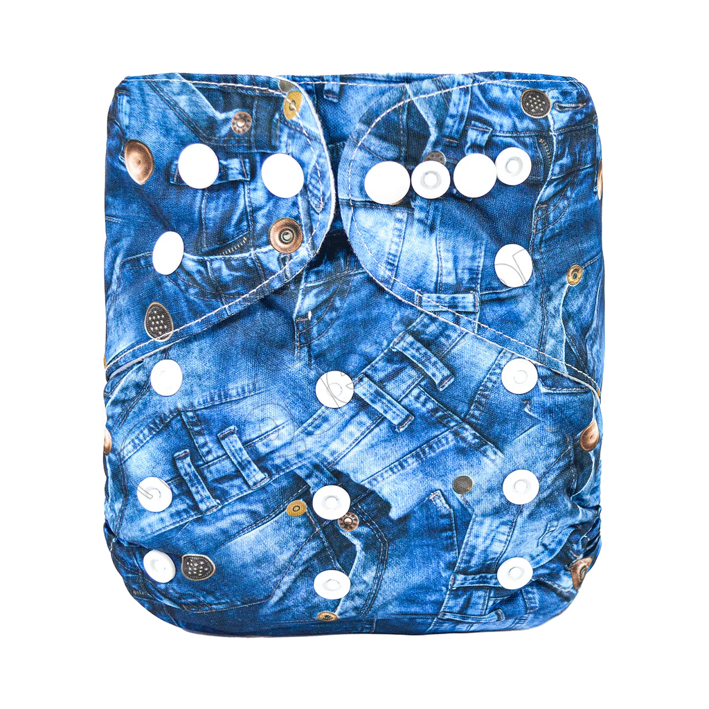 Pañal de Tela Ecológico – Jeans Tachas