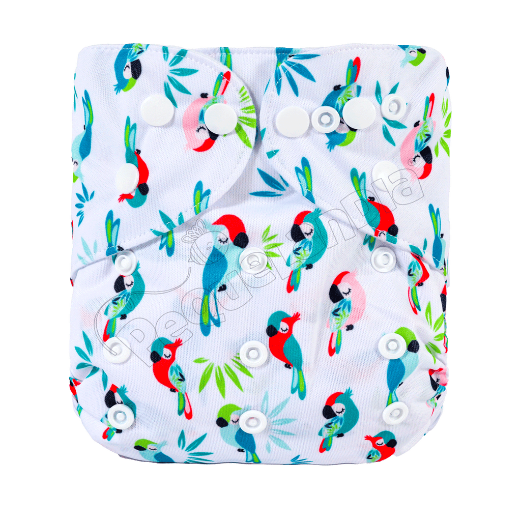 Pañal de Tela Ecológico – Guacamayos