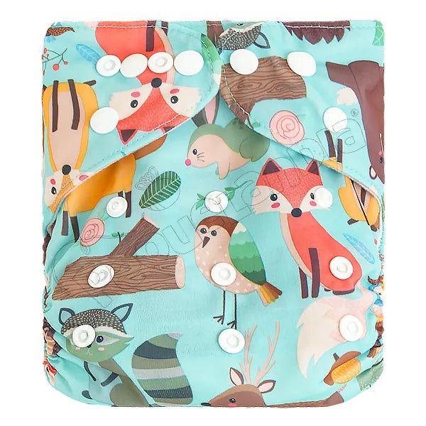 Pañal de Tela Ecológico – Zorrito En El Bosque
