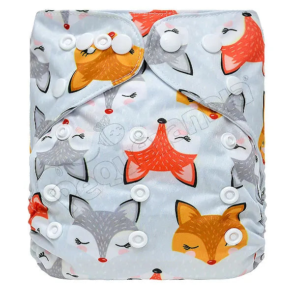 Pañal de Tela Ecológico – Zorrito Sonador