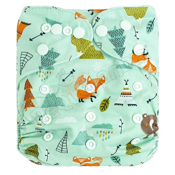 Pañal de Tela Ecológico – Tipis Zoo