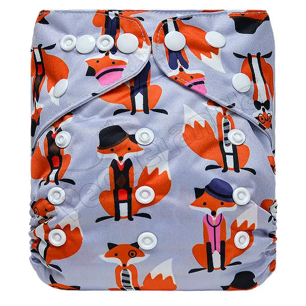 Pañal de Tela Ecológico – Zorrito Con Frac
