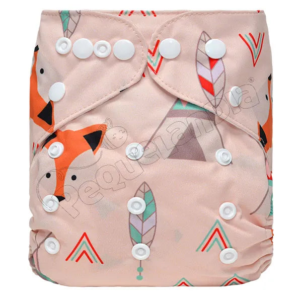 Pañal de Tela Ecológico – Zorrito Apache