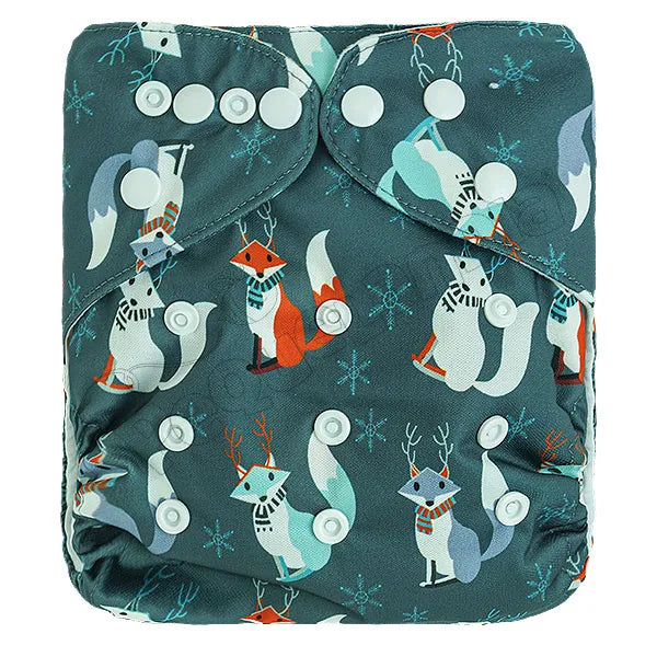 Pañal de Tela Ecológico – Zorrito De Invierno