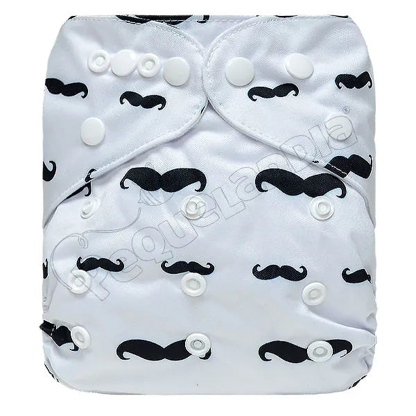 Pañal de Tela Ecológico – Bigotes