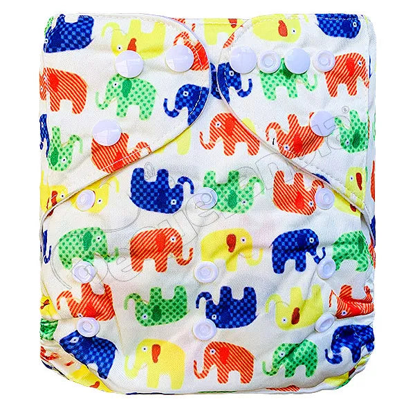 Pañal de Tela Ecológico – Elefante Diseno