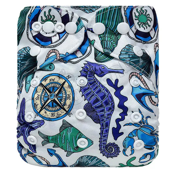 Pañal de Tela Ecológico – Crustaceos