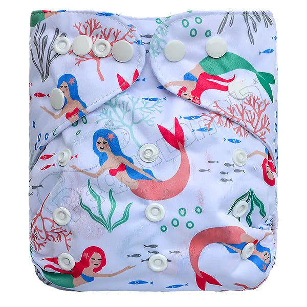 Pañal de Tela Ecológico – Sirenitas Colores