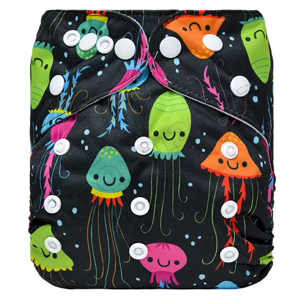 Pañal de Tela Ecológico – Medusas