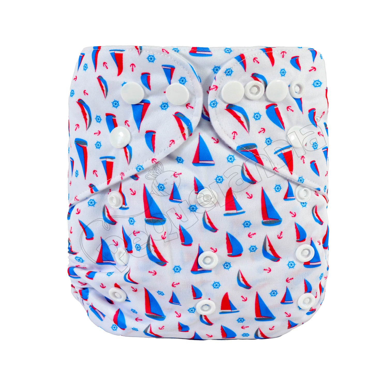 Pañal de Tela Ecológico – Veleritos Bicolores