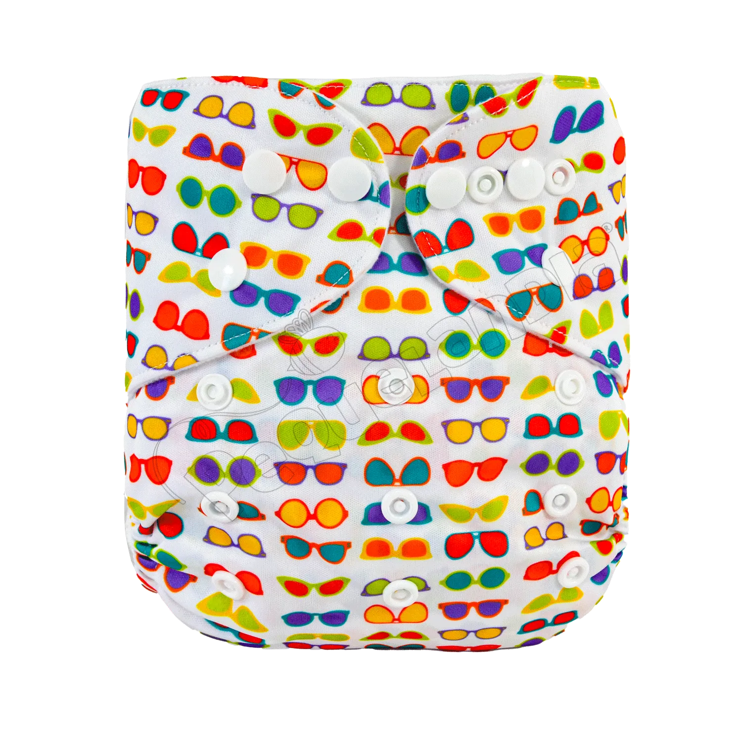 Pañal de Tela Ecológico – Gafas Colores