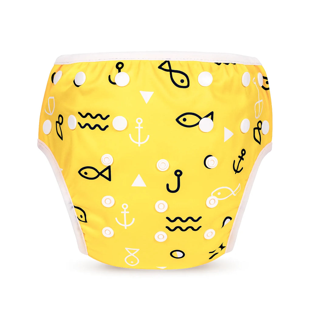 Pañal Natación Happy Flute Pez Amarillo