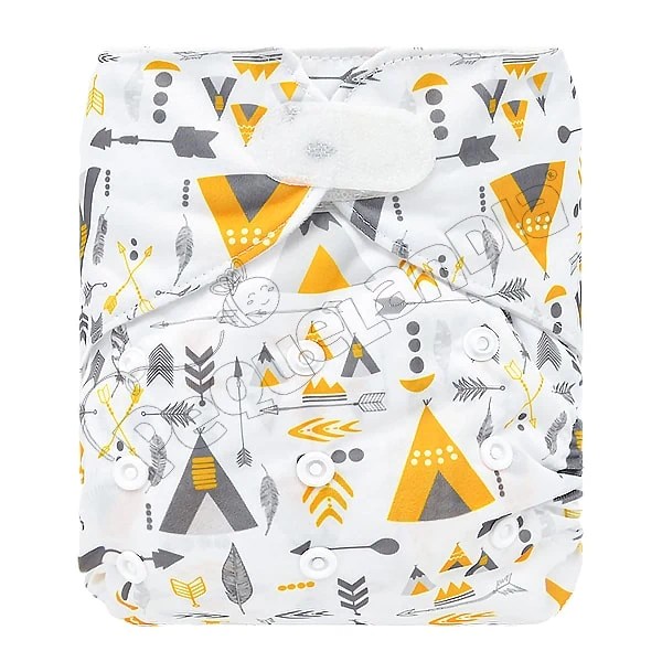Pañal Ecológico con Velcro Tipis Apache