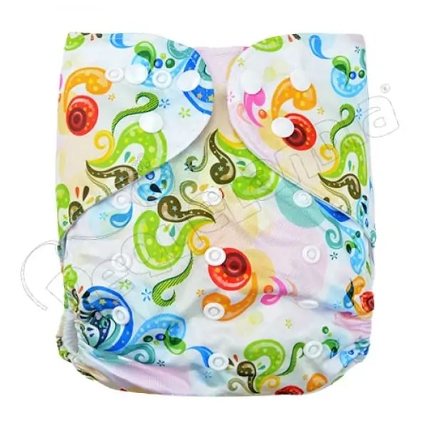 Pañal Ecológico XL Paisley Olas