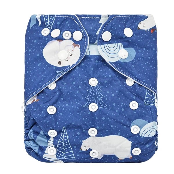 Pañal Ecológico XL Oso Polar Azul