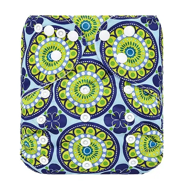 Pañal Ecológico XL Mandala Verde