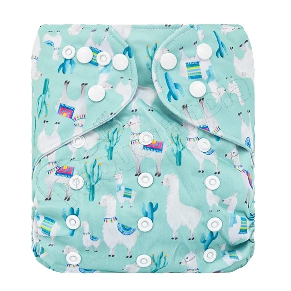 Pañal Ecológico XL Llamita Celeste