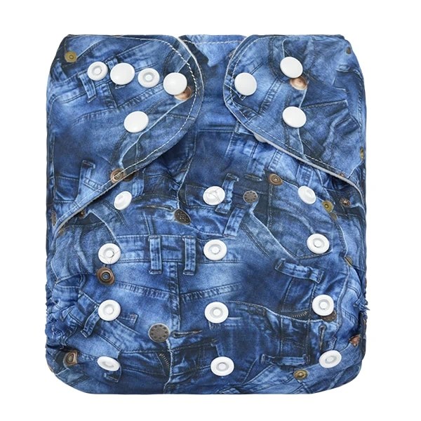 Pañal Ecológico XL Jeans Con Tachas