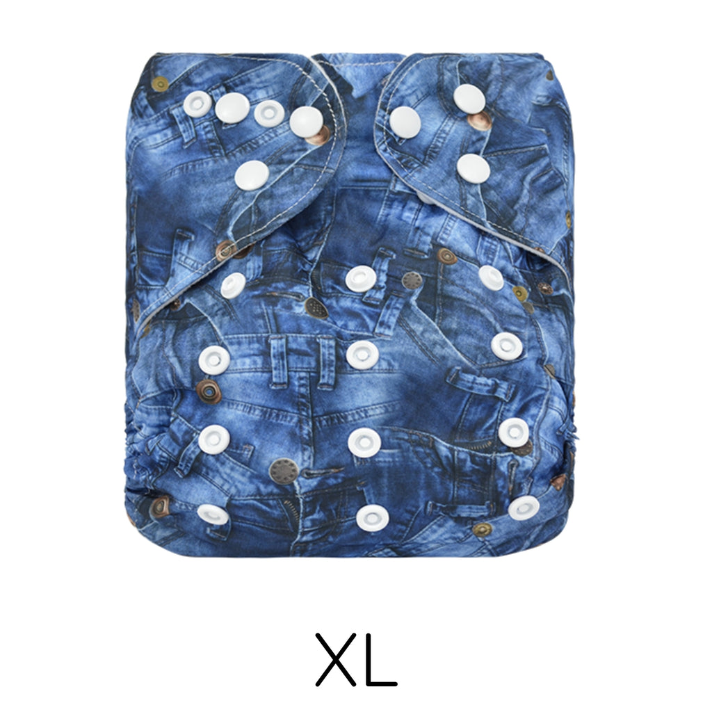 Pañal XL de tela reutilizable Pequelandia
